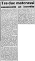 1947 08 21 - Anonimo, Tra due materassi. Assassinato un invertito, ''La provincia del Po'', 21 08 1947, p. 1.jpg
