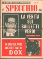 1961 01 29 - Pingitore, Pier Francesco, La verità sui balletti verdi, ''Lo specchio'', 29 01 1961, p. 01.jpg