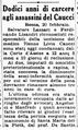 1954 02 21 - Anonimo, Dodici anni di carcere agli assassini del Caucci, La Stampa, 21.02.1954, n. 45, p. 6.jpg