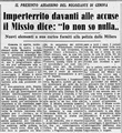 1958 04 12 - Anonimo, (Il presunto assassino del negoziante di Genova). Imperterrito davanti alle accuse il Missio dice ''io non so nulla'', Corriere della sera, 12.04.1958, p. 11.png