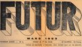 1953 - Testata di “Futur”, Francia, anno II, numero 6, marzo 1953.jpg