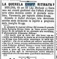 1902 12 17 - Agenzia Stefani - La querela Krupp ritirata.., Avanti!, n. 2167 del 17.12.1902, p. 1.jpg