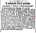 1910 02 01 - Anonimo, Il colonnello Piatti protesta contro i fatti imputatigli, ''La Stampa'', 01.02.1910, n. 32 - p. 6.jpg