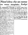 1947 07 24 - Anonimo, Nient'altro che un nome un nome storpiato Ferlipi, L'unità, 24.07.1947, p. 2.png