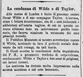 1895 05 28 - Luigi Albertini (1871-1941), La condanna di Wilde e Taylor, La Stampa, 28.05.1895, n. 147, p. 1.jpg