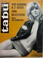 Copertina di Tabù - 30 maggio 1967, contenente l'articolo Può guarire il terzo sesso.jpg