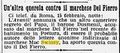 1911 02 16 - Avanti!, Un'altra querela contro il marchese Del Fierro, Corriere della sera, 16.02.1911, p. 4.jpg