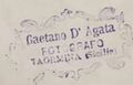 Il timbro delle foto di Gaetano D'Agata (1883-1949).jpg