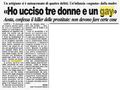 1995 06 29 - Girola, ''Ho ucciso tre donne e un gay'', Corriere della sera, 29.06.1995, p. 1.jpg