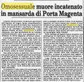1980 08 02 - Anonimo, Omosessuale muore incatenato in mansarda di Porta Magenta, Corriere della sera, 02.08.1980, p. 10.jpg