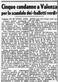 1960 10 29 - Anonimo, Cinque condanne a Valenza per lo scandalo dei Balletti verdi, Corriere della sera, 29.10.1960, p. 6.jpg